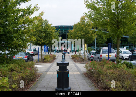 Services Winchester sur l'autoroute M3. Exploité par Moto Banque D'Images