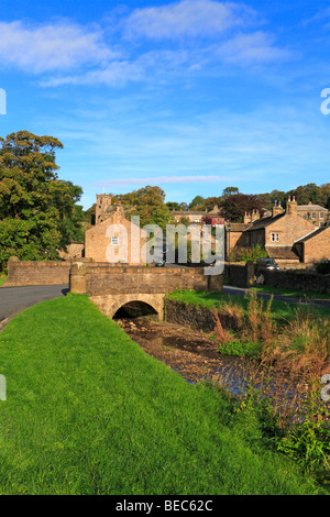 M. Downham village Pendle Lancashire England UK Banque D'Images