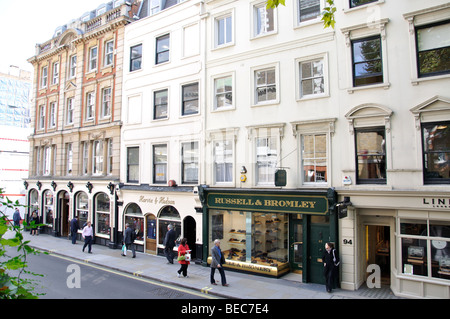 Jermyn Street, Piccadilly, City of Westminster, London, England, United Kingdom Banque D'Images