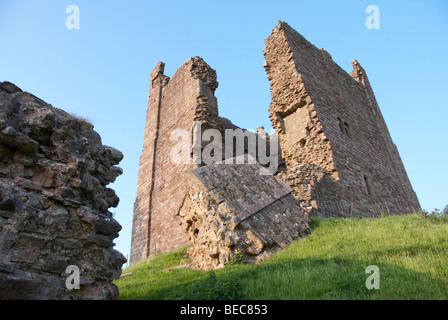 Circa 1090, Brough Castle ruins, Englands plus fort, Cumbria Banque D'Images