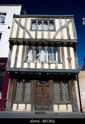 Vieux bâtiment historique de Canterbury, Kent, UK. Banque D'Images