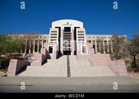 Bâtiment de la Cour suprême, Windhoek, Namibie Banque D'Images