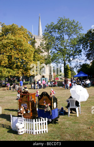 Fête de l'église du village, Aldenham, Hertfordshire, Angleterre Banque D'Images