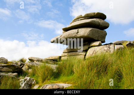 Le Cheesewring, Bodmin Moor, Cornwall England UK Banque D'Images