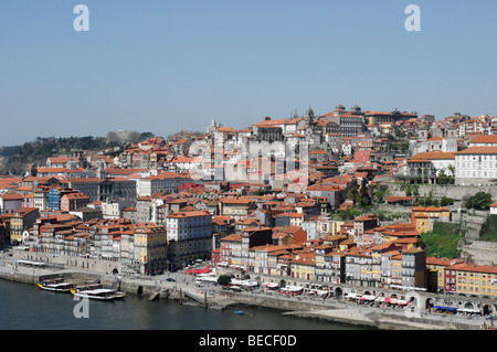 Vieille ville de Porto Ribeira, Porto, Portugal, Europe du Nord Banque D'Images