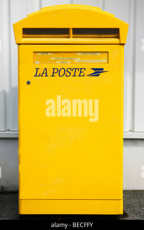 Boîte postale française, boîte postale Banque D'Images