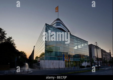 Quartier général de la CDU, office fédéral de la CDU en Konrad-Adenauer-Haus dans Klingelhoeferstrasse street à Berlin Tiergarten, Berlin Banque D'Images