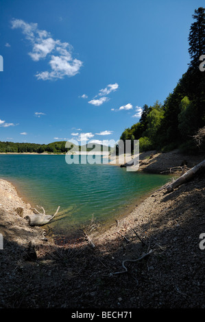 Vue sur lac Lokvarsko jezero à Gorski Kotar, Croatie , Europe Banque D'Images