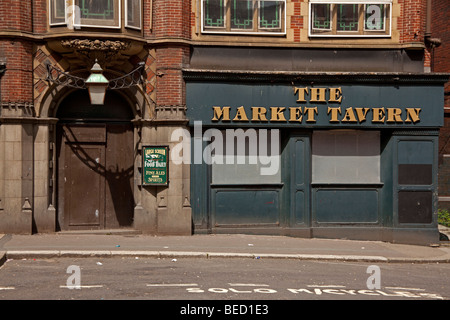 The market tavern Banque D'Images