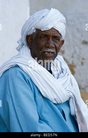 Portrait de l'homme égyptien Banque D'Images