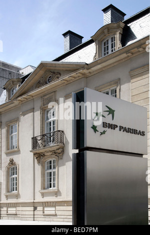 La Banque BNP Paribas, Luxembourg, Europe Banque D'Images
