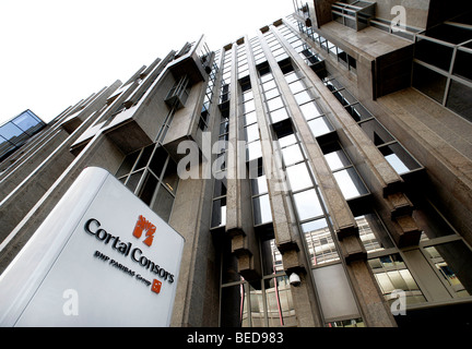Cortal Consors banque directe, partie du groupe BNP Paribas, banque Luxembourg, Europe Banque D'Images