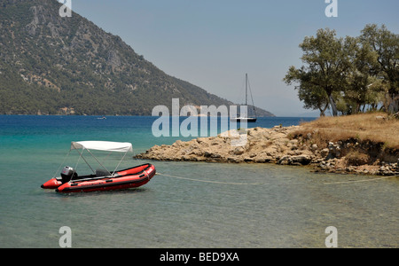 Port akbuk bodrum turquie péninsule du Cap akbuk Banque D'Images