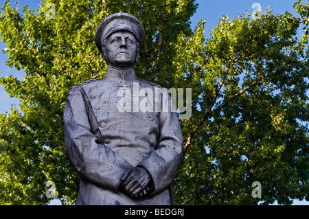 Graf Moltke Statue, Grosser Stern Square, Berlin, Germany, Europe Banque D'Images