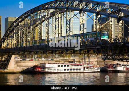 Viaduc d'AUSTERLITZ, PARIS Banque D'Images