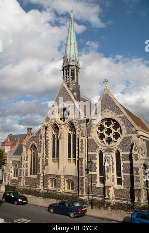 Harrow School Church, High Street, Harrow on the Hill, Middlesex, Royaume-Uni. Banque D'Images