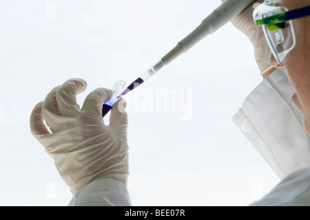 Scène de laboratoire Banque D'Images