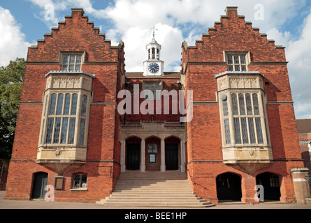 L'ancien bâtiment de l'école à Harrow School, Harrow on the Hill, Middlesex, Royaume-Uni. Banque D'Images