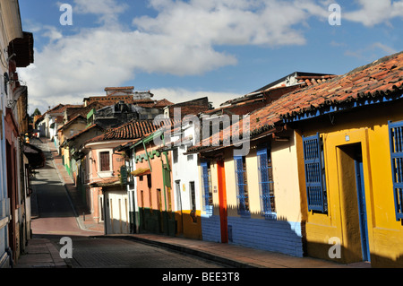 Quartier de La Candelaria, à Bogotá, en Colombie, en Amérique du Sud Banque D'Images