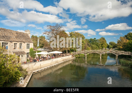 Le Trout Inn sur les rives de la Tamise dans la Wolvercote, Oxford, UK Banque D'Images