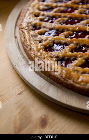 Linzer Torte, Gâteau de Linz Banque D'Images