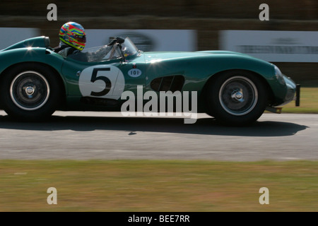 Aston Martin DBR1 au Festival de Goodwood Hill Climb 2009 Vitesse Banque D'Images