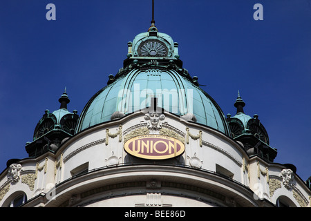 La Slovénie, Ljubljana, Grand Hotel Union Banque D'Images