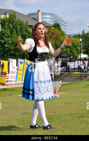 Oktoberfest à Addison, Texas Banque D'Images