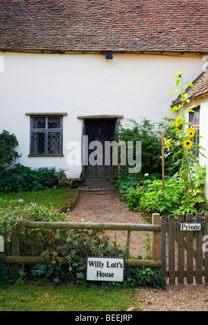 Willy Lotts House East Bergholt Flatford Suffolk Angleterre Banque D'Images