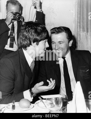 Beatle Paul McCartney s'entretient avec David Frost Banque D'Images