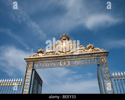 Une photographie d'une série de palais de Versailles en France. Banque D'Images