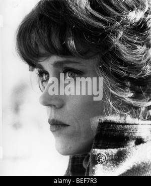 Close-up de l'actrice Jane Fonda Banque D'Images