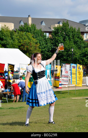 Oktoberfest à Addison, Texas Banque D'Images