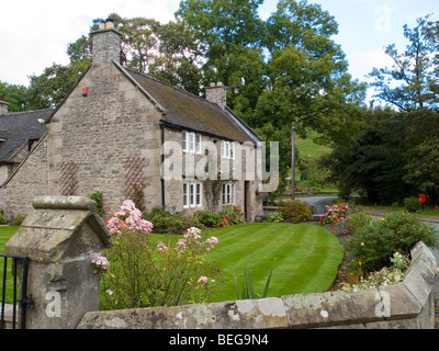 Joli Gîte dans Village d'Ilam, Derbyshire, Angleterre, Royaume-Uni Banque D'Images