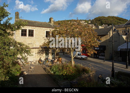 HEBDEN BRIDGE VILLAGE VILLE YORKSHIRE Royaume-uni UK Banque D'Images