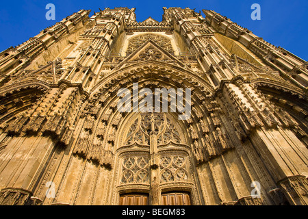 Cathédrale Saint Gatien, Tours Banque D'Images