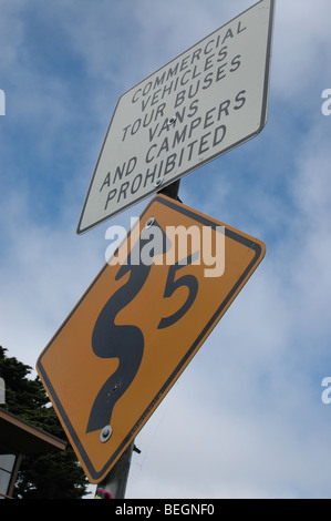 Lombard Street, San Francisco Banque D'Images