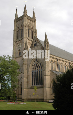 L'église paroissiale de Bolton (St.Peter's), Lancashire Banque D'Images