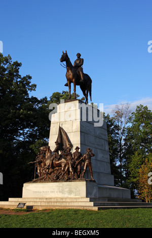 Virginia Memorial, Gettysburg Banque D'Images