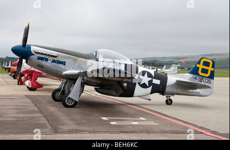 North American P51 Mustang Banque D'Images