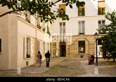 LE VILLAGE SAINT-PAUL, PARIS Banque D'Images