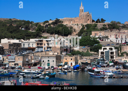 Le Port de Mgarr, Gozo Banque D'Images