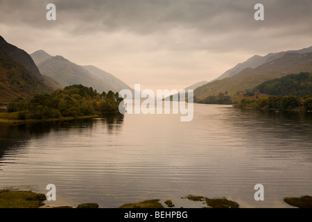 Vue magnifique sur le Loch Shiel à Glenfinnan Banque D'Images