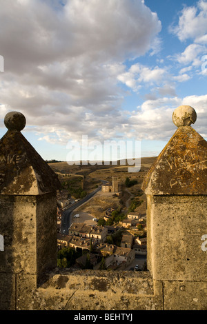 Château de Segovia espagne Banque D'Images