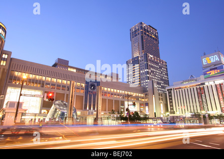 La gare Sapporo JR tower à Hokkaido au Japon Banque D'Images