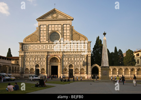 Santa Maria Novella, Florence, Italie Banque D'Images