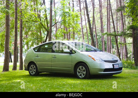 Automobile Toyota Prius hybride Banque D'Images