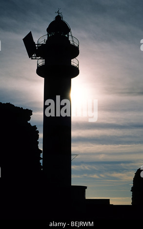 Le phare de Punta de Teno, Tenerife, Canaries, Espagne Banque D'Images