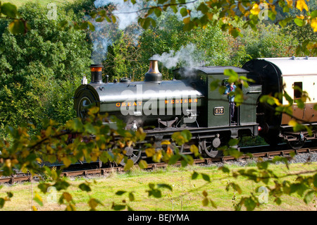 Severn Valley Railway automne gala vapeur Bridgnorth Shropshire Shrewsbury Banque D'Images