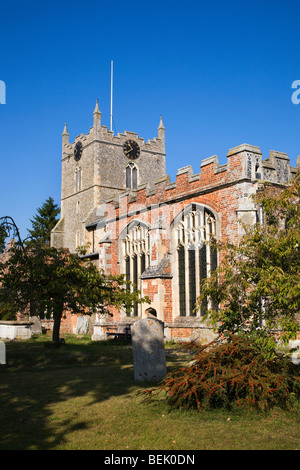 St Marys Church Bures Suffolk Angleterre Banque D'Images